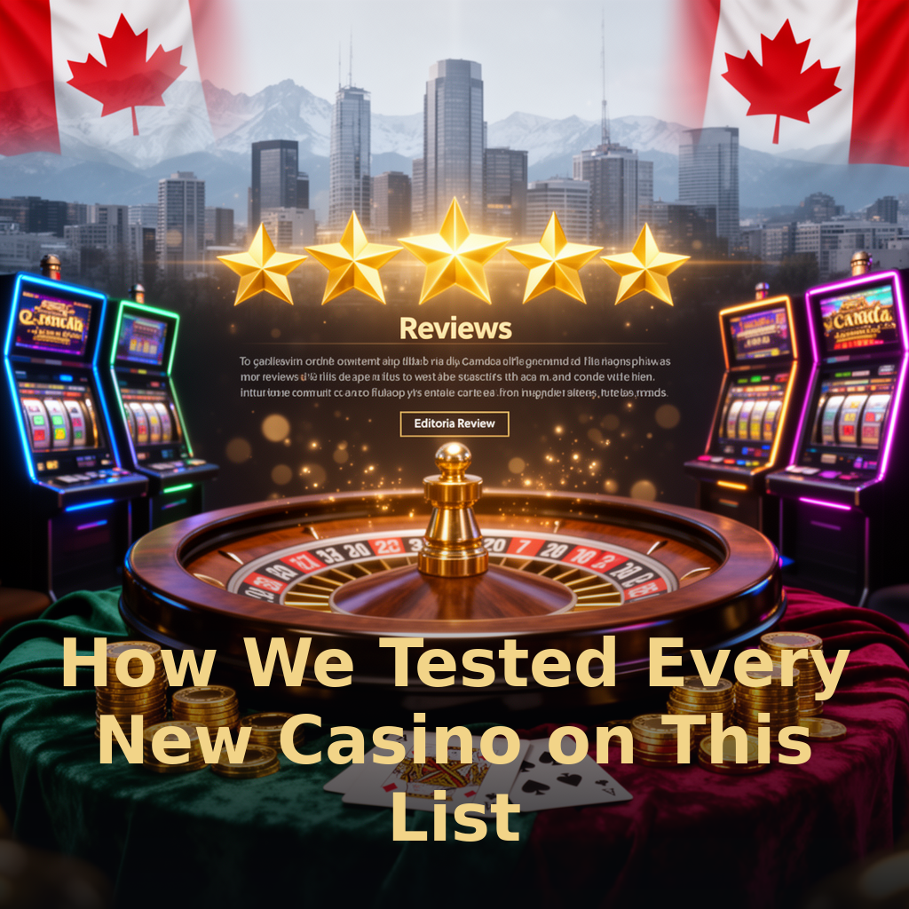How We Tested Every New Casino on This List